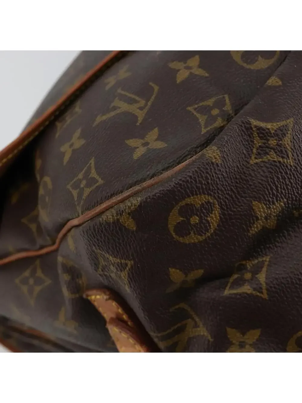 Louis Vuitton Saumur Handbag Canvas 35 #333993L76B